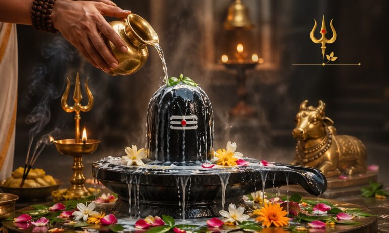 What is Rudrabhishek? Meaning, Complete Vidhi, and Benefits as Described in the Shivmahapuran